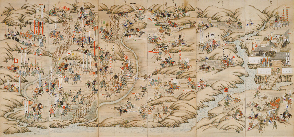 長篠合戦図屏風